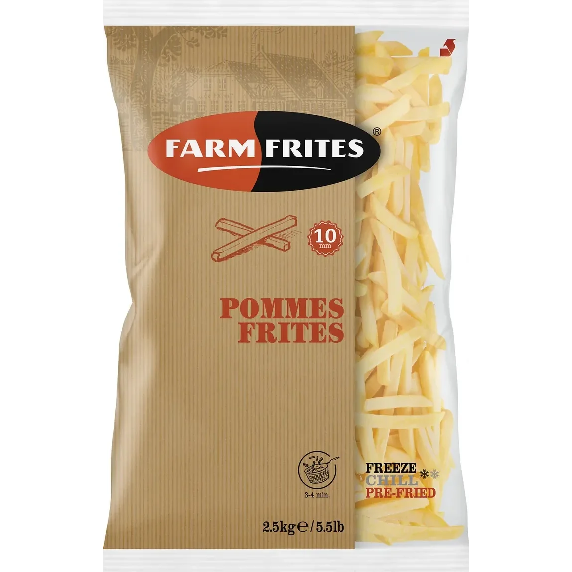 Papas Fritas Traditional 10mm